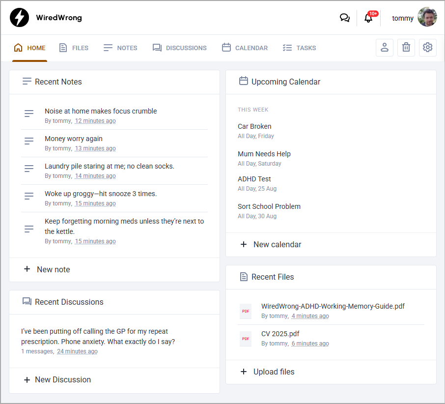 Dashboard preview