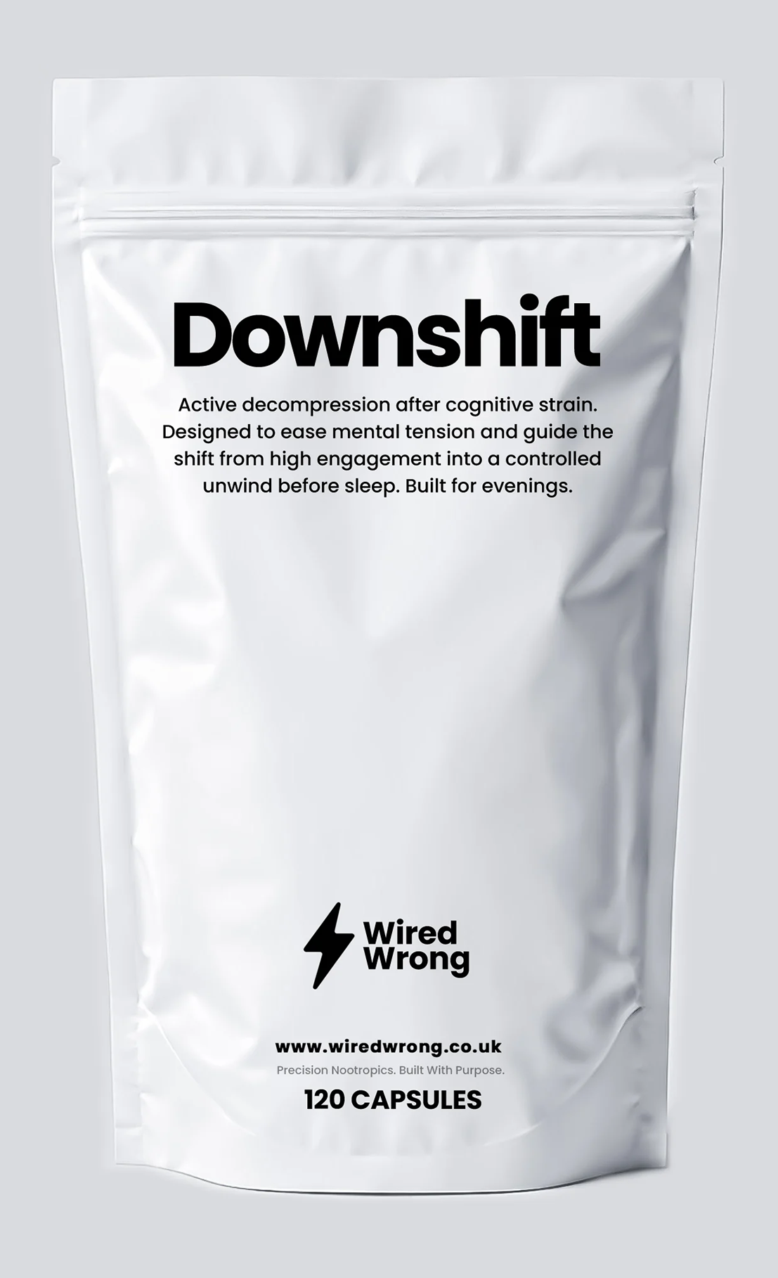 Down Shift front view